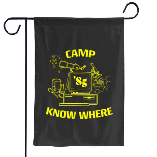Discover Netflix Stranger Thingsss Camp Know Where 85 Logo Garden Flags