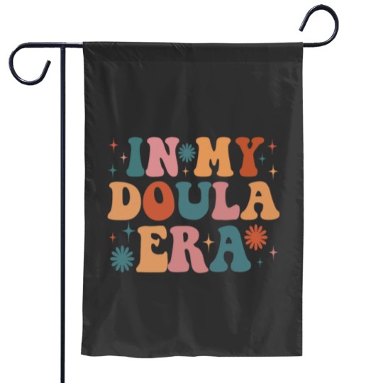 Discover In My Doula Era Funny Women Christmas Presents Garden Flags
