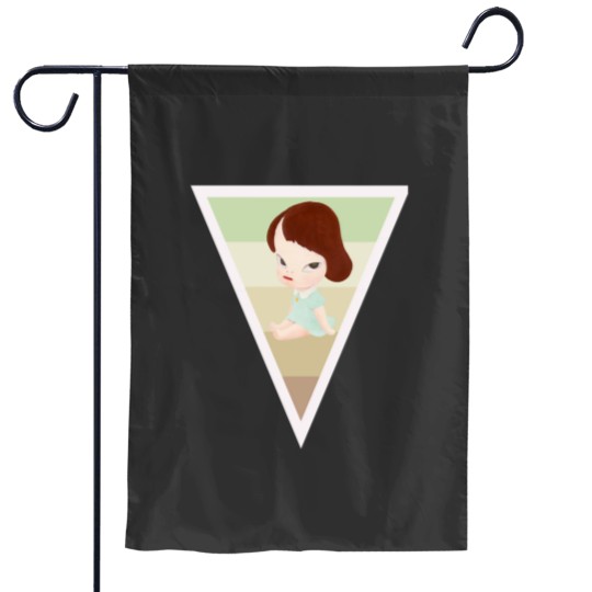 Discover Yoshitomo Nara Cap Garden Flags