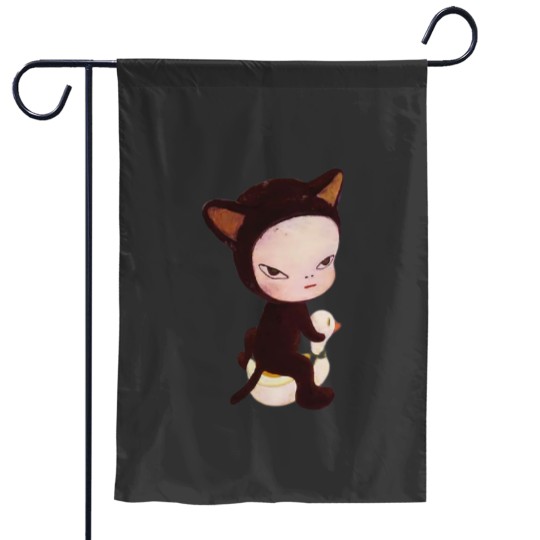 Discover Yoshitomo Nara Garden Flags