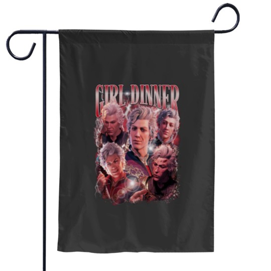 Discover Astarion Girl Dinner Baldurs Gate Essential Garden Flags