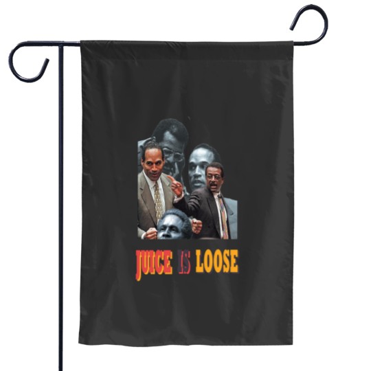 Discover Juice is Loose Garden Flags