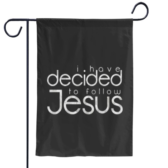 Discover Baptism I have decided to follow Jesus Garden Flags