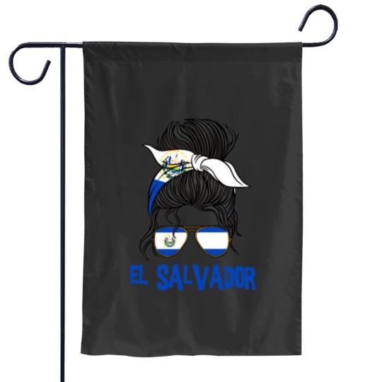 Discover El Salvador For Girl Salvadoran Flag for Women Salvadorian Garden Flags