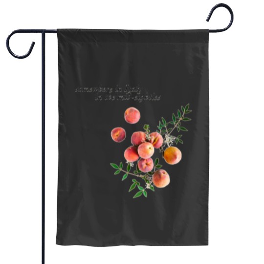 Discover Call Me By Your Name Inscription Garden Flags