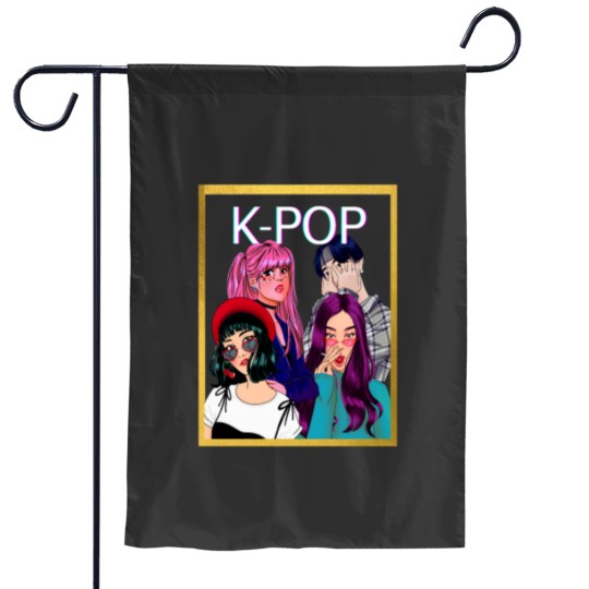 Discover KPop Style Garden Flags
