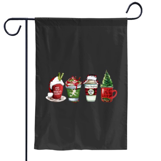 Discover Christmas Coffee Garden Flag