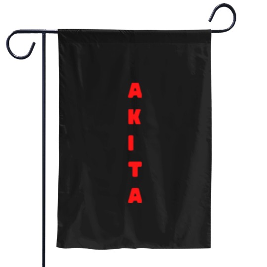 Discover Akita T- Garden Flags Akita Design T- Garden Flags