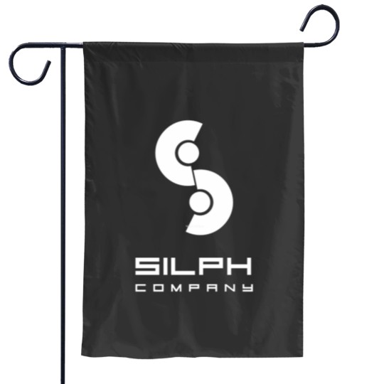 Discover Silph Co. Logo (in White) Garden Flags