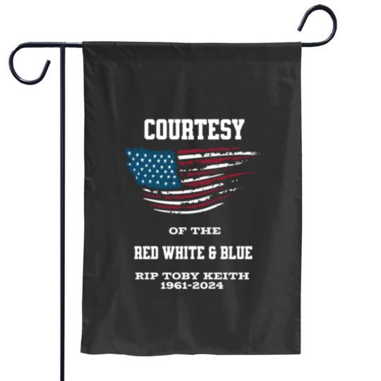 Discover In Memory of Toby Keith 1961-2024 Garden Flag