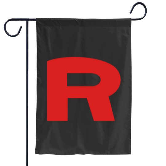 Discover Team rocketss Go  Logo Garden Flags