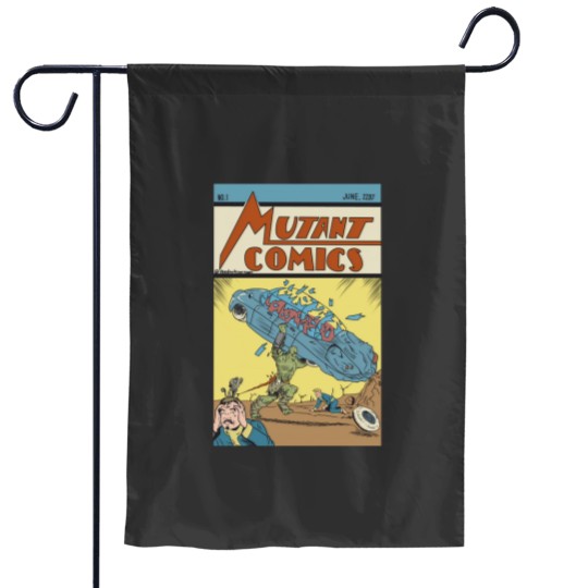 Discover Mutant Comics Garden Flags - Falllout - Garden Flags