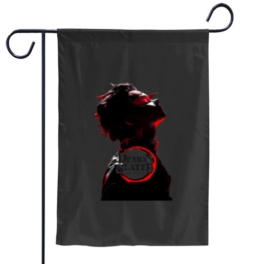 Discover Demon Slayerss hashira tanjiror Premium Scoop Garden Flags