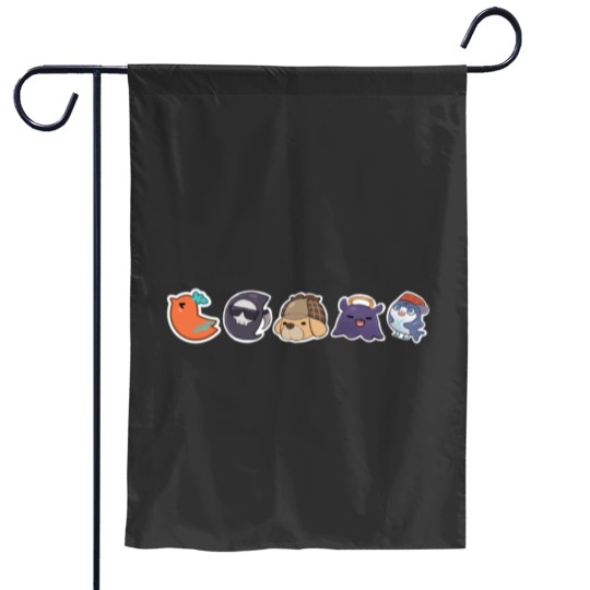 Discover HoloMyth Mascots pack - Hololive Garden Flags