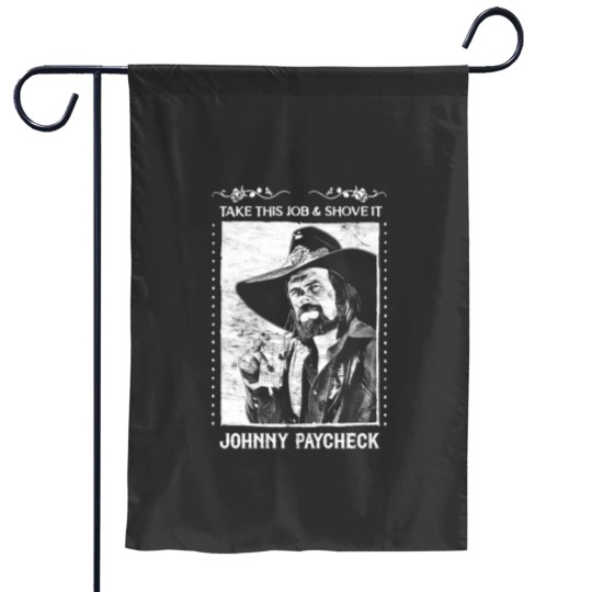 Discover Johnny Paycheck Garden Flags
