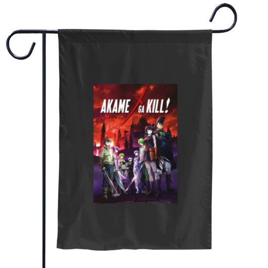 Discover Akame Ga Kill Anime Garden Flags