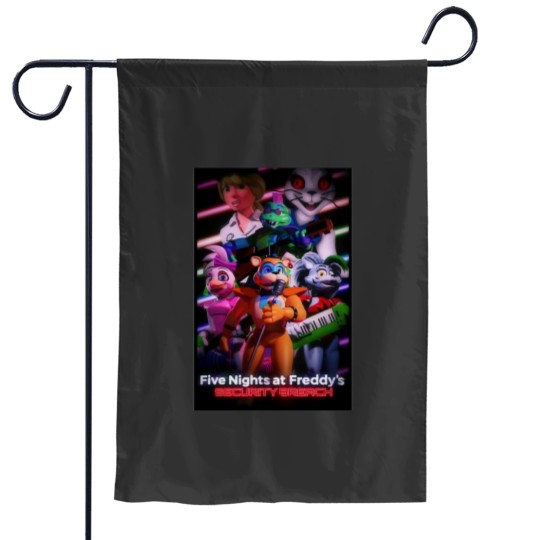 Discover five nights at freddys security breach Garden Flags