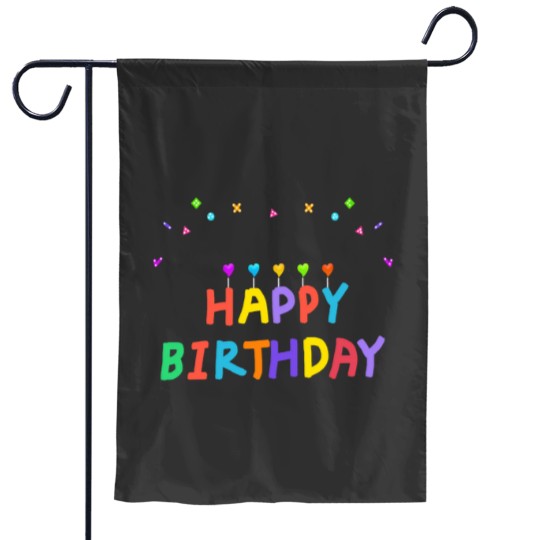 Discover Happy birthday to you! Garden Flags