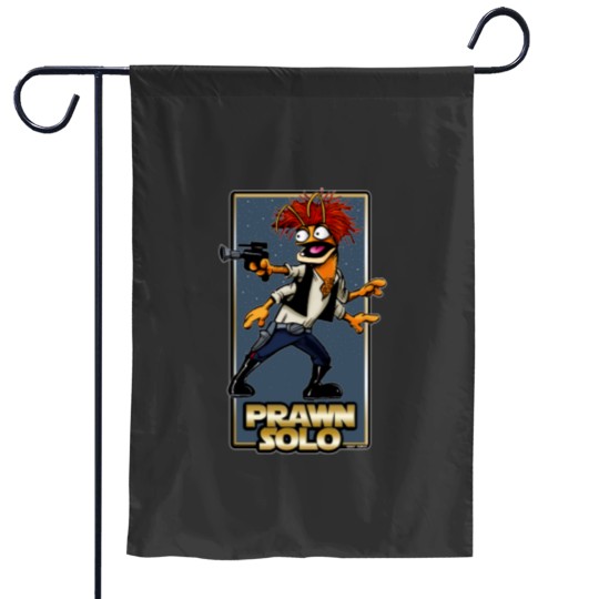 Discover Prawn Solo Garden Flags