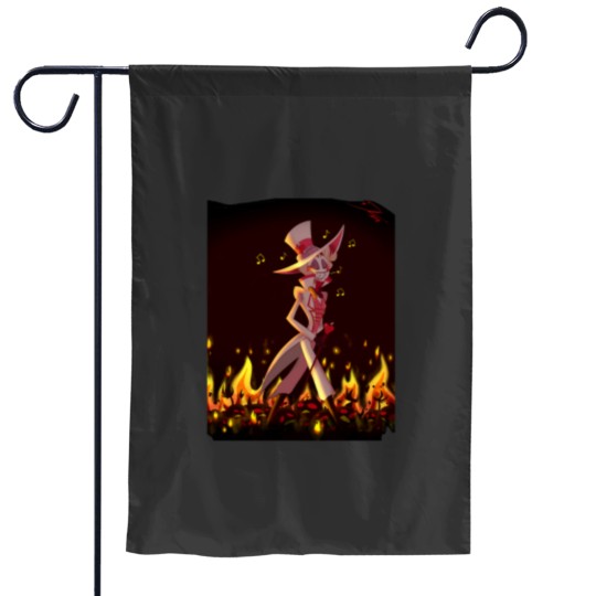 Discover Hazbin Hotelss lucifer Garden Flags