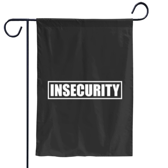 Discover Insecurity Guard Garden Flags