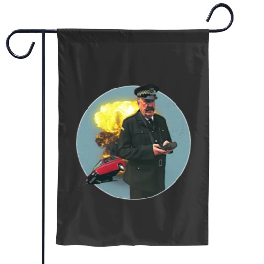 Discover Oh Crikey, It's The Rozzers! Garden Flags