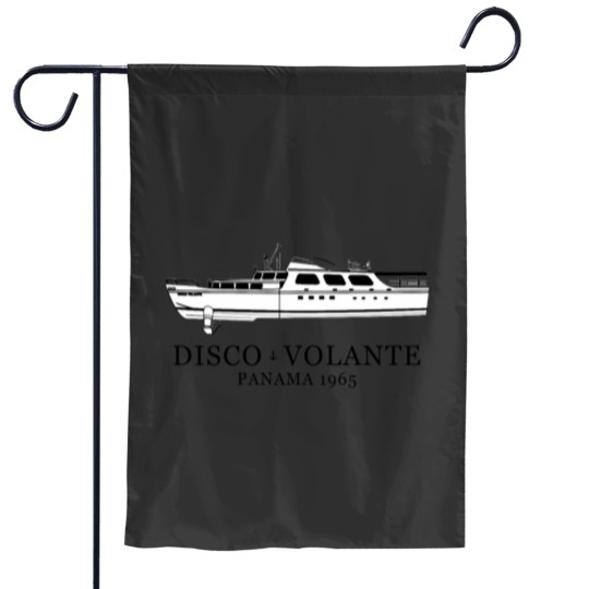 Discover Disco Volante Garden Flags