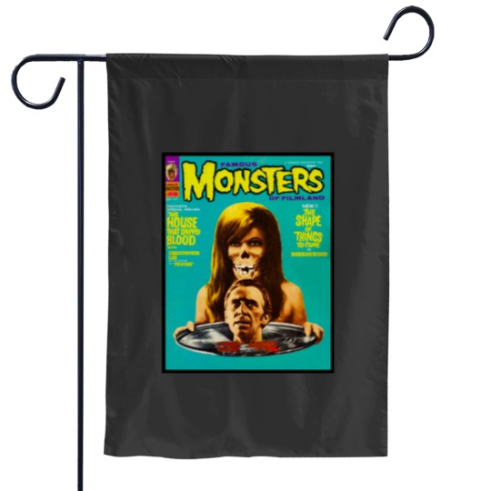 Discover A GREAT Vintagess MAGAZINE COVER FAMOUS MONSTERS OF FILMLAND 86 Garden Flags