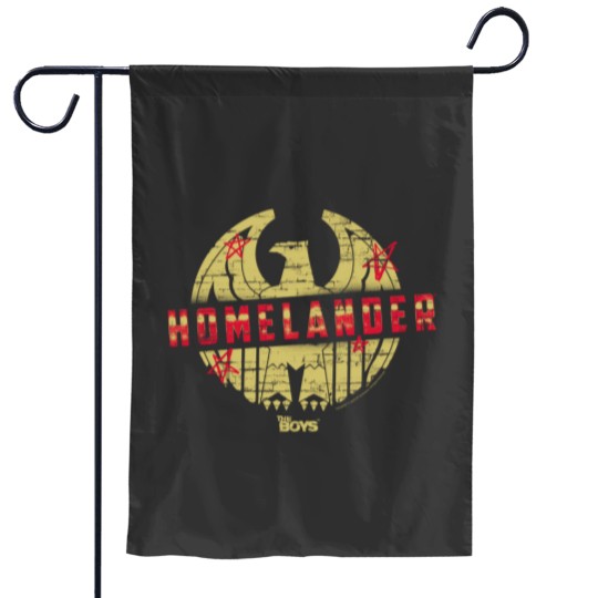 Discover The Boys Homelander Symbol Pullover Hoodie Garden Flags