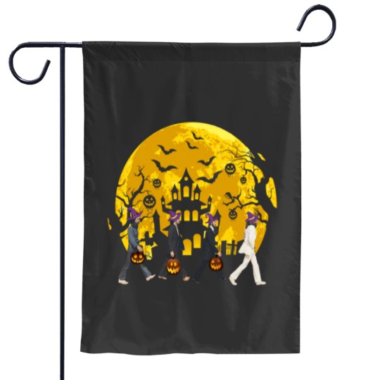 Discover Abbey Road Trick or Treat Garden Flags
