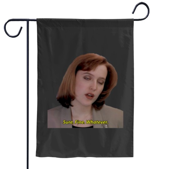 Discover Sure. Fine. Whatever. Garden Flags