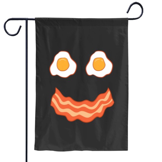 Discover Egg And Bacon Egg And Bacon Face Brunch Breakfast Garden Flags