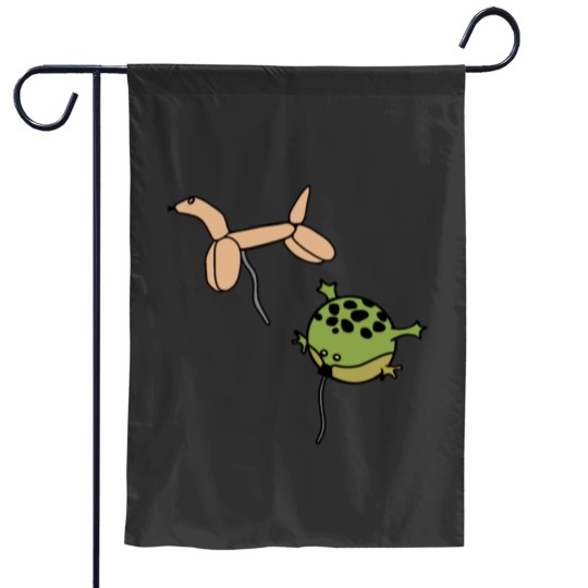 Discover Animal Balloons Garden Flags