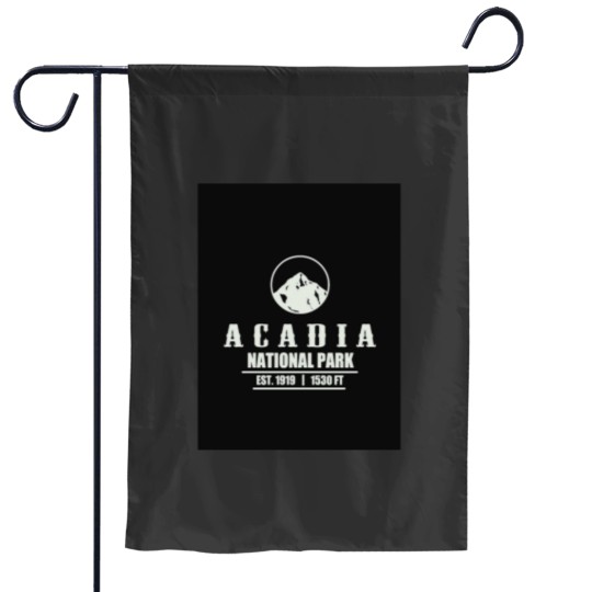 Discover Acadia Pride Region State Est 1919 Shirt Graphic Garden Flags
