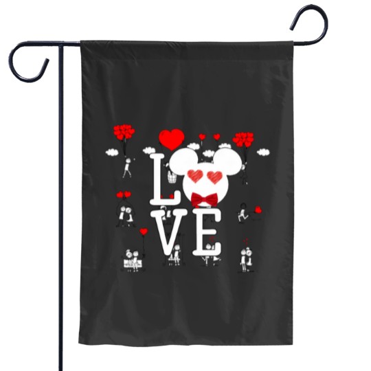 Discover LOVE VALENTINE DAY Graphic Design for Shirt Mug Phone Covers and more. C Garden Flags