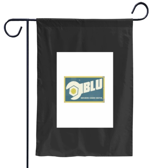 Discover Team Fortress 2 BLU Graphic Garden Flags