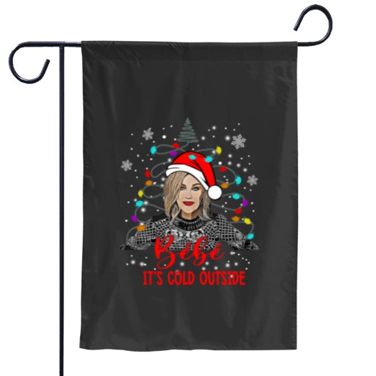 Discover Bebe Cold Outside Christmas Garden Flags - Moira Rose Schitt's Creek Collection