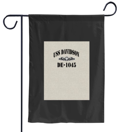 Discover USSss DAVIDSON DE1045 SHIPS STORE Garden Flags