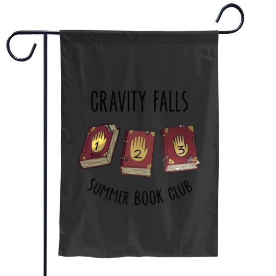 Discover Gravity Falls Summer Book Club Essential Garden Flags