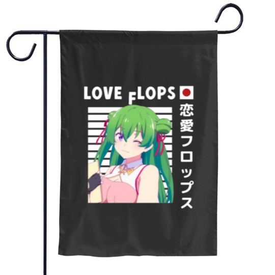Discover Love Flops Mongfa Bai peeker Garden Flags