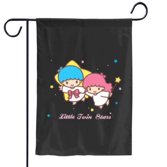 Discover Little Twin Stars Tee Shirt Garden Flags