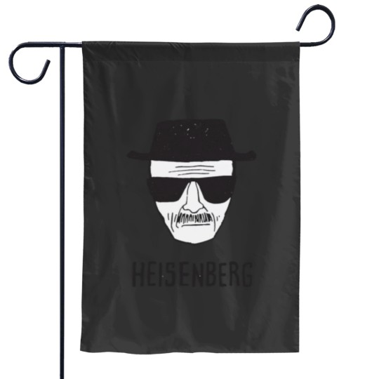 Discover Breaking Bad Heisenberg Drawing Essential Garden Flags
