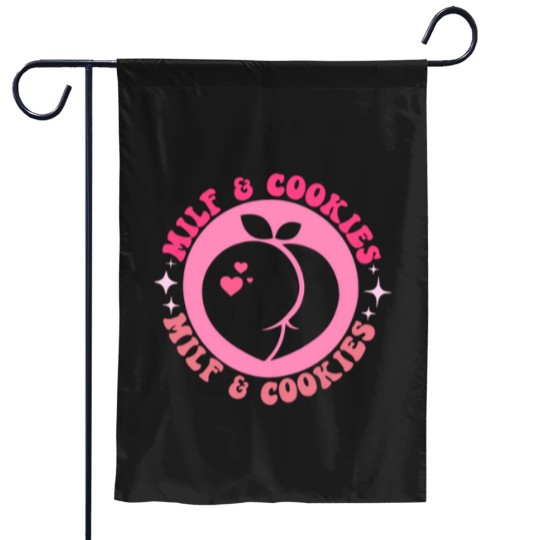 Discover cookies booty peach Garden Flags