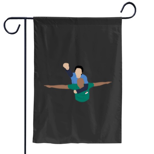 Discover Scrubs Eagle Garden Flags