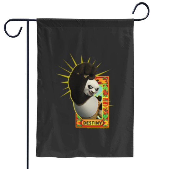 Discover Kung Fu Panda Po Destiny Punch Garden Flags