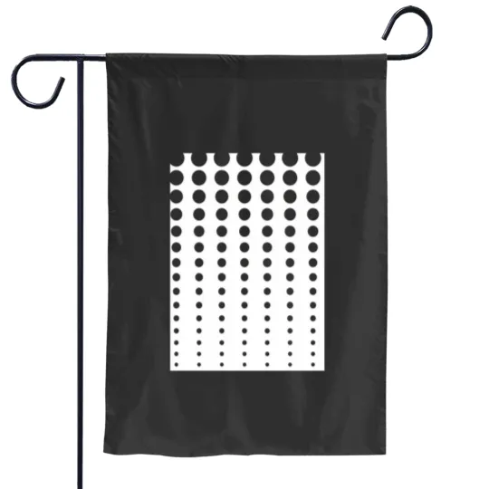 Discover BrownishGray and White Reduced Polka Dots Pattern Pairs Sherwin Williams 2022 Popular Color Sh Garden Flags