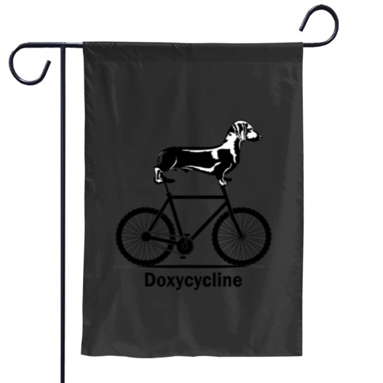 Discover Doxycycline Pharmacy Pun shirt Funny Veterinary Pharmacists Garden Flags