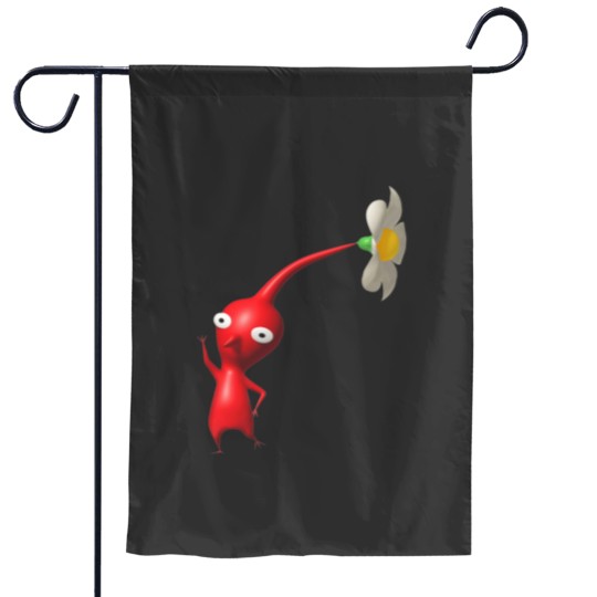 Discover red pikmin Essential Garden Flags