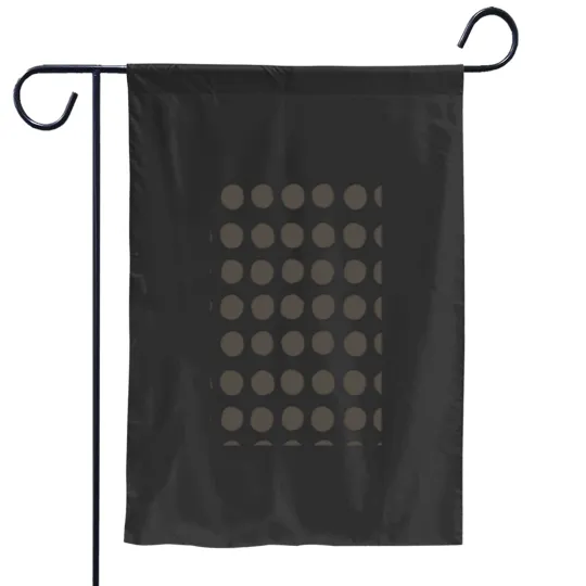 Discover BrownishGray and Black Abstract Polka Dot Pattern Pairs Sherwin Williams 2022 Popular Color Sh Garden Flags