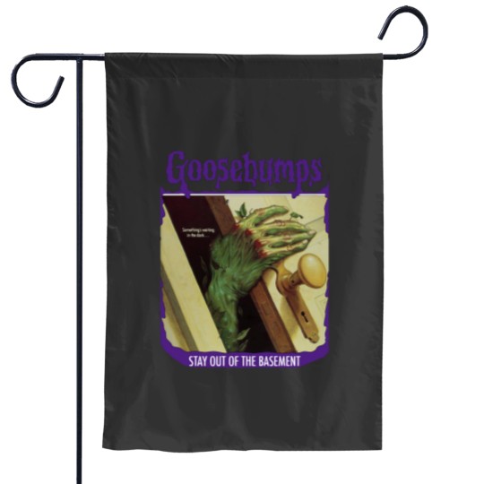 Discover STAY OUT OF THE BASEMENT Garden Flags